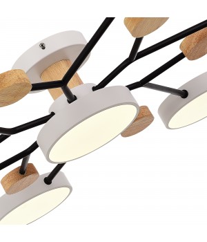 SLE6006-502-07 Светильник потолочный Белый/Белый LED 7*12W 3000K/4500K/6000K FAEMA-foto5