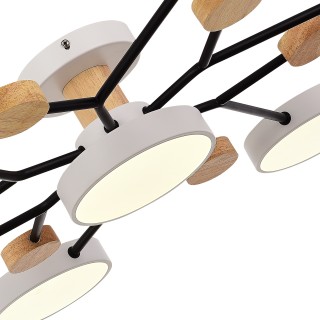 SLE6006-502-07 Светильник потолочный Белый/Белый LED 7*12W 3000K/4500K/6000K FAEMA-foto5