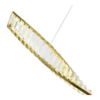 SL6205.313.01 Светильник подвесной ST-Luce Латунь/Прозрачный LED 1*21W 3000K ELICA-foto3