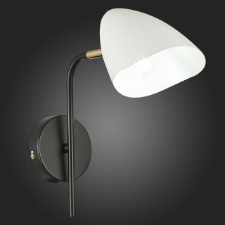 SLE103601-01 Бра Черный, Золотой/Белый E14 1*40W SATTA-foto5