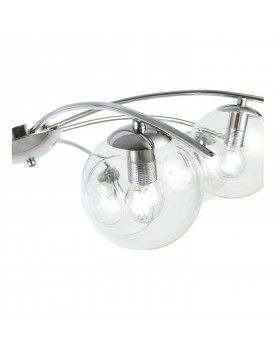 SLE102602-08 Люстра потолочная Хром/Прозрачный E14 8*40W RATELLA-foto2