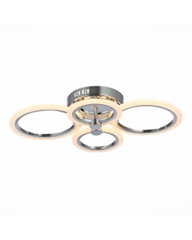 SLE500512-04 Светильник потолочный Хром/Белый LED 1*72W 3000-6000K CERINA-foto2