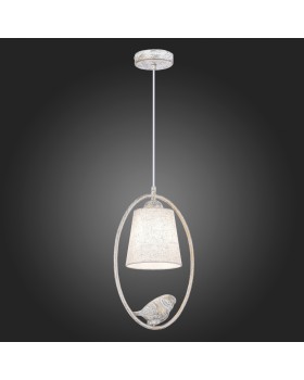 SLE1155-503-01 Подвес Белый/Серый E27 1*40W LAVINIA-foto5