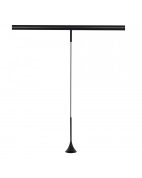 ST688.436.05 Магнитный трековый светильник Черный LED 1*5W 3000K Lm Ra>90  IP20 D70xH225 24V SUPER5-foto2