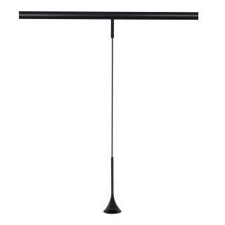 ST688.436.05 Магнитный трековый светильник Черный LED 1*5W 3000K Lm Ra>90  IP20 D70xH225 24V SUPER5-foto2