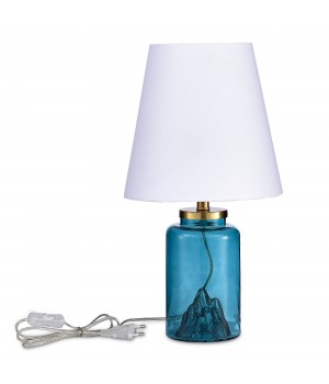 SL1000.214.01 Прикроватная лампа ST-Luce Синий/Белый E27 1*40W ANDE-foto2