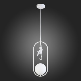 SLE115123-01 Светильник подвесной Белый/Белый E27 1*60W TENATO-foto8