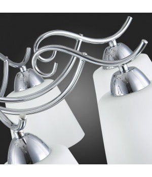 SLE103902-08 Люстра потолочная Хром/Белый E27 8*60W LIADA-foto12