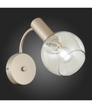 SLE104201-01 Светильник настенный Шампань/Коньячный E14 1*40W BALCHINO-foto5