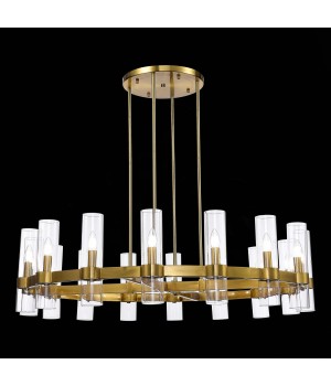 SL1237.303.16 Люстра подвесная ST-Luce Латунь/Прозрачный E14 16*15W Isla-foto3