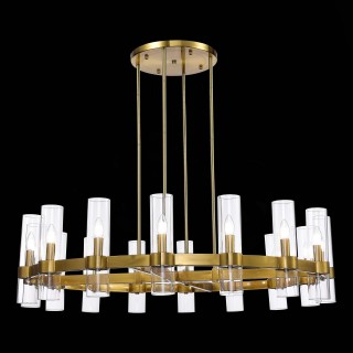 SL1237.303.16 Люстра подвесная ST-Luce Латунь/Прозрачный E14 16*15W Isla-foto3