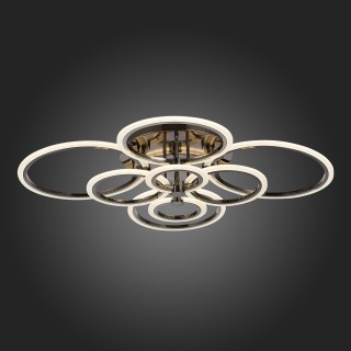 SLE500582-08 Светильник потолочный Темный хром/Белый LED 1*212W 3000-6000K CERINA-foto8