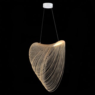 SL6900.503.32 Светильник подвесной ST-Luce Белый/Древесный LED 1*32W 4000K FOSSIL-foto4