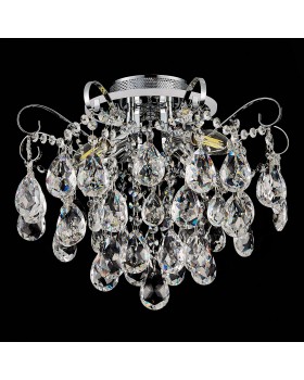 SLE160002-04 Светильник потолочный Хром/Прозрачный E14, LED 4+1*40/5(подсветка)W LITERO-foto7