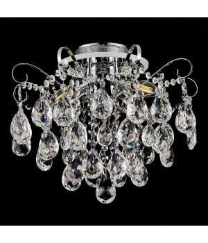 SLE160002-04 Светильник потолочный Хром/Прозрачный E14, LED 4+1*40/5(подсветка)W LITERO-foto7