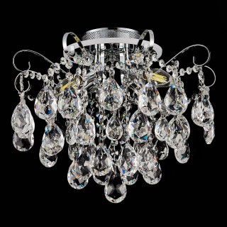 SLE160002-04 Светильник потолочный Хром/Прозрачный E14, LED 4+1*40/5(подсветка)W LITERO-foto7