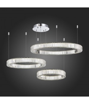 SL1622.113.03 Люстра подвесная ST-Luce Хром/Прозрачный LED 1*122W 4000K TIVOLI-foto4