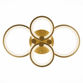 SLE200322-04 Светильник потолочный Золотистый/Белый LED 1*100W 3000-6000K LETO-foto5