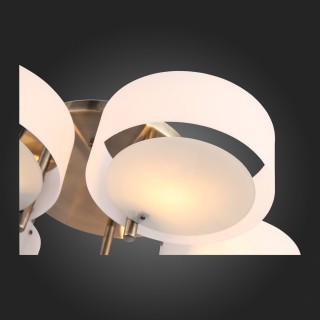 SL483.352.05 Светильник потолочный Бронза/Белый E27 5*60W FORESTA-foto3