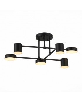 SLE201042-06 Люстра потолочная Черный/Черный LED 6*7W 4000K NOBEL-foto18