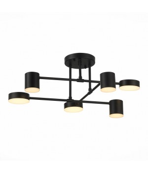 SLE201042-06 Люстра потолочная Черный/Черный LED 6*7W 4000K NOBEL-foto18
