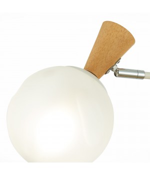 SLE220702-03 Люстра потолочная Белый, Светлое дерево/Белый E14 3*40W CATANIA-foto3