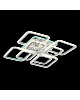 SLE200412-08RGB Светильник потолочный Хром/Белый LED 1*176W RGB 10W 3000-6000K QUTRO-foto6