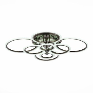 SLE500582-08 Светильник потолочный Темный хром/Белый LED 1*212W 3000-6000K CERINA-foto3