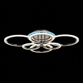 SLE500582-06RGB Светильник потолочный Темный хром/Белый LED 1*132W RGB 8W 3000-6000K CERINA-foto7