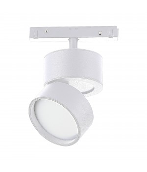 ST809.536.09 Магнитный трековый светильник Белый LED 1*9W 3000K 550Lm Ra>90 120° IP20 D85xH126 48VV SKYLINE 48-foto3