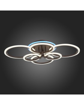 SLE500572-06RGB Светильник потолочный Кофейный/Белый LED 1*132W RGB 8W 3000-6000K CERINA-foto8