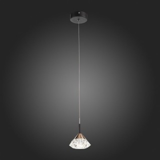SL1601.423.01 Светильник подвесной ST-Luce Черный/Прозрачный LED 1*6W 4000K UNTIDO-foto7