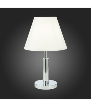 SLE111304-01 Прикроватная лампа Хром/Белый E14 1*40W MONZA-foto5