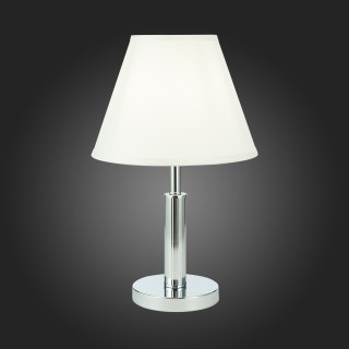 SLE111304-01 Прикроватная лампа Хром/Белый E14 1*40W MONZA-foto5
