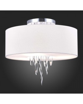 SL1353.102.03 Люстра потолочная ST-Luce Хром/Белый E14 3*60W Nettuno-foto5