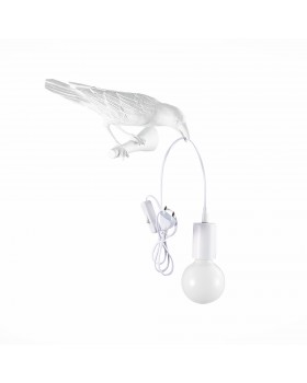 SLE115301-01 Светильник настенный Белый E27 1*40W GAVI-foto2