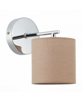 SLE300611-01 Бра Хром/Бежевый E14 1*40W ESSENZA-foto2