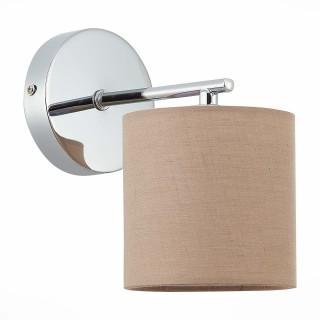 SLE300611-01 Бра Хром/Бежевый E14 1*40W ESSENZA-foto2