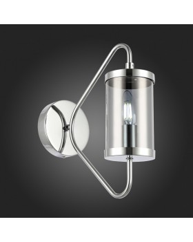 SLE102301-01 Бра Хром/Дымчатый E14 1*40W VALIERI-foto5