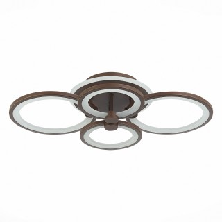 SLE200372-04RGB Светильник потолочный Кофейный/Белый LED 1*100W RGB 8W 3000-6000K LETO-foto4