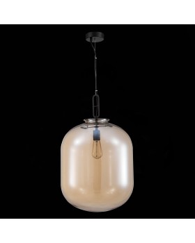 SL1050.423.01 Светильник подвесной ST-Luce Черный/Коньячный E27 1*40W BURASCA-foto8