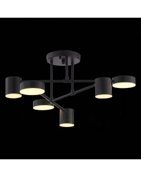 SLE201042-06 Люстра потолочная Черный/Черный LED 6*7W 4000K NOBEL-foto23