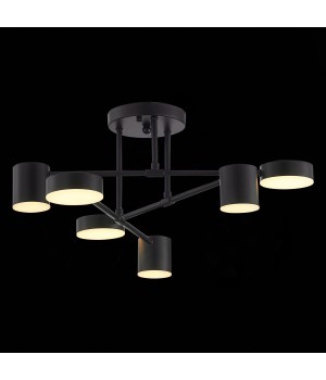 SLE201042-06 Люстра потолочная Черный/Черный LED 6*7W 4000K NOBEL-foto23