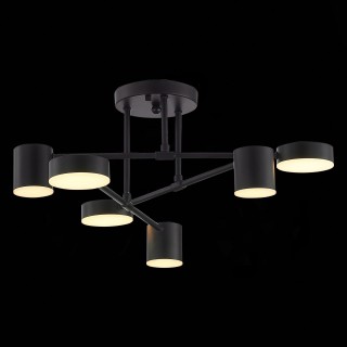 SLE201042-06 Люстра потолочная Черный/Черный LED 6*7W 4000K NOBEL-foto23