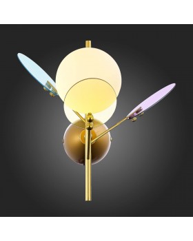 SLE2502-201-01 Бра Золотистый/Разноцветный G9 1*5W VOLA-foto5