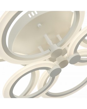 SLE500552-06 Светильник потолочный Белый/Белый LED 1*132W 3000-6000K CERINA-foto6