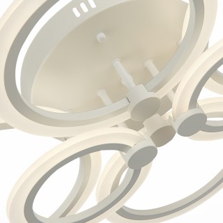 SLE500552-06 Светильник потолочный Белый/Белый LED 1*132W 3000-6000K CERINA-foto6