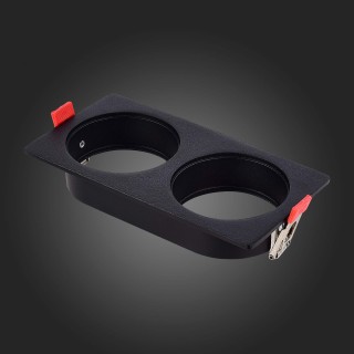 ST052.408.02 Встраиваемый корпус для светодиодного модуля серии ST850, ST851 ST-Luce Черный SHIFT-foto6