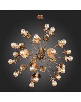 SL1111.303.30 Светильник подвесной ST-Luce Латунь E27 30*40W GUIDO-foto4