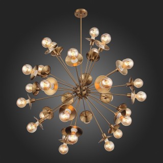 SL1111.303.30 Светильник подвесной ST-Luce Латунь E27 30*40W GUIDO-foto4